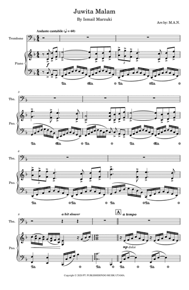 Juwita Malam (arr. Azrai Norzuki (M.A.N.))