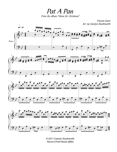 Pat a Pan (arr. Heron's Point Music)