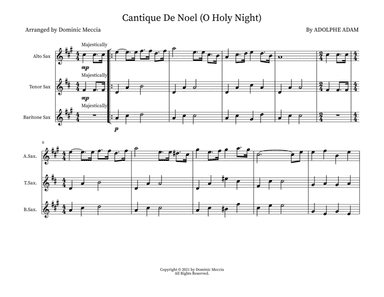 O Holy Night (Cantique De Noel) (arr. Dominic Meccia)