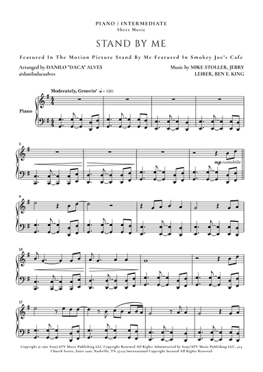 Stand By Me (arr. Danilo "Daca" Alves)