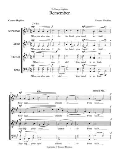 SATB - Remember