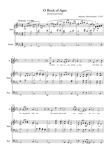 O Rock of Ages (SA & Accompaniment)