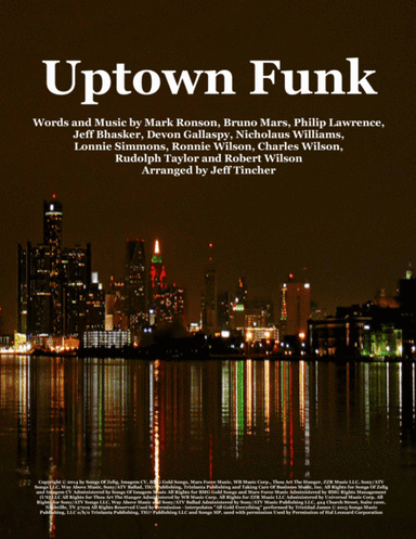 Uptown Funk (arr. Jeff Tincher)