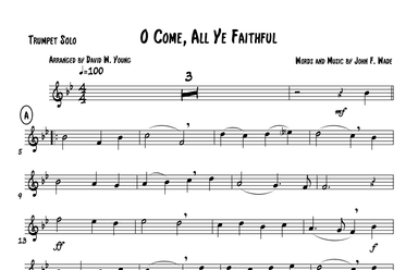 Oh Come, All Ye Faithful (arr. David W. Young)