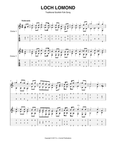 Loch Lomond (arr. Mark Phillips)