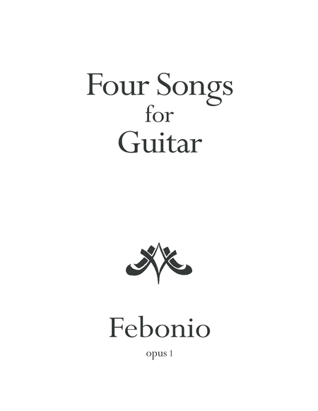 Four Songs for Guitar