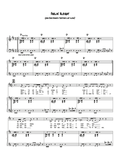 Feelin' Alright (arr. Biegler)