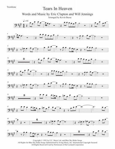 Tears In Heaven (arr. Kevin Busse)
