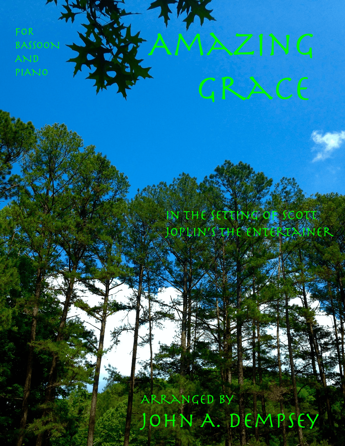 Amazing Grace / The Entertainer (Bassoon and Piano) (arr. John A. Dempsey)