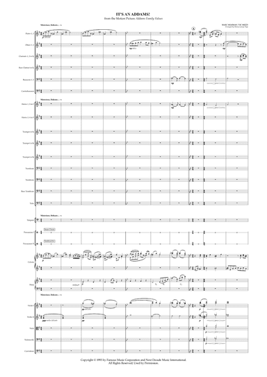 It's An Addams (arr. Henry George Page)