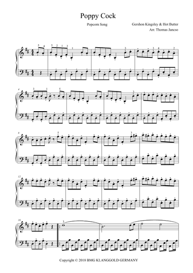 Poppy Cock (arr. Thomas Jancso)
