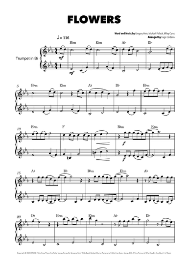 Flowers (arr. Tiago Cordeiro)