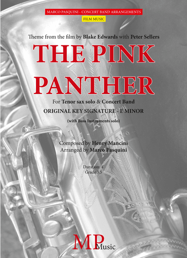 The Pink Panther (arr. Marco Pasquini)