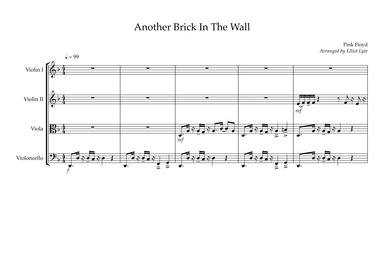 Another Brick In The Wall (arr. Elliot Lyte)