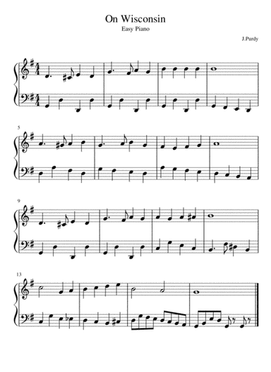 On, Wisconsin (arr. Christine Simpson)