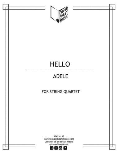 Hello (arr. Jose Quintana)
