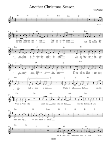 Another Christmas Season