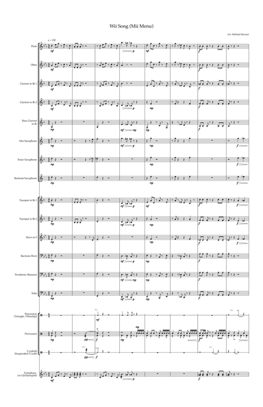 Mii Channel Theme (arr. Michael Stewart)