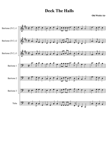 Deck the Halls (arr. Travis Hayman)