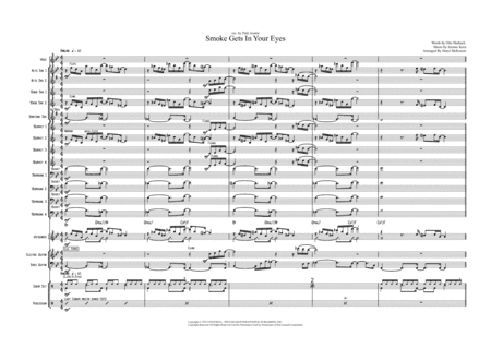 Smoke Gets In Your Eyes (arr. Daryl McKenzie)