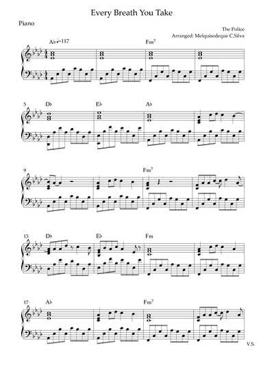 Every Breath You Take (arr. Melquisedeque C.Silva)