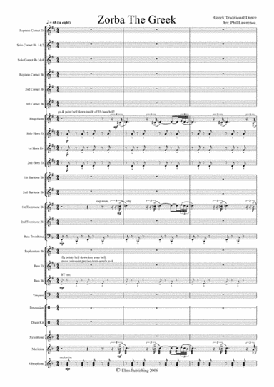 Theme From "zorba The Greek" (arr. Phil Lawrence)