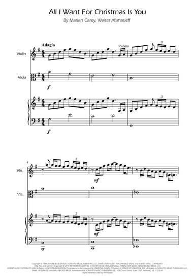 All I Want For Christmas Is You (arr. Ygor Nunes)