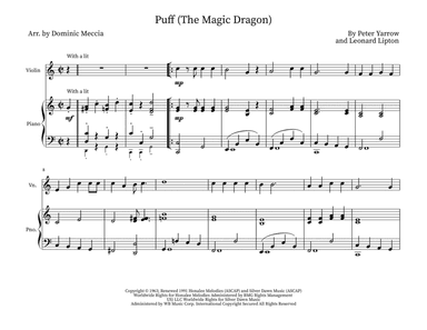 Puff The Magic Dragon (arr. Dominic Meccia)