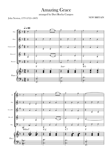 Amazing Grace (arr. Davi Rocha Campos)
