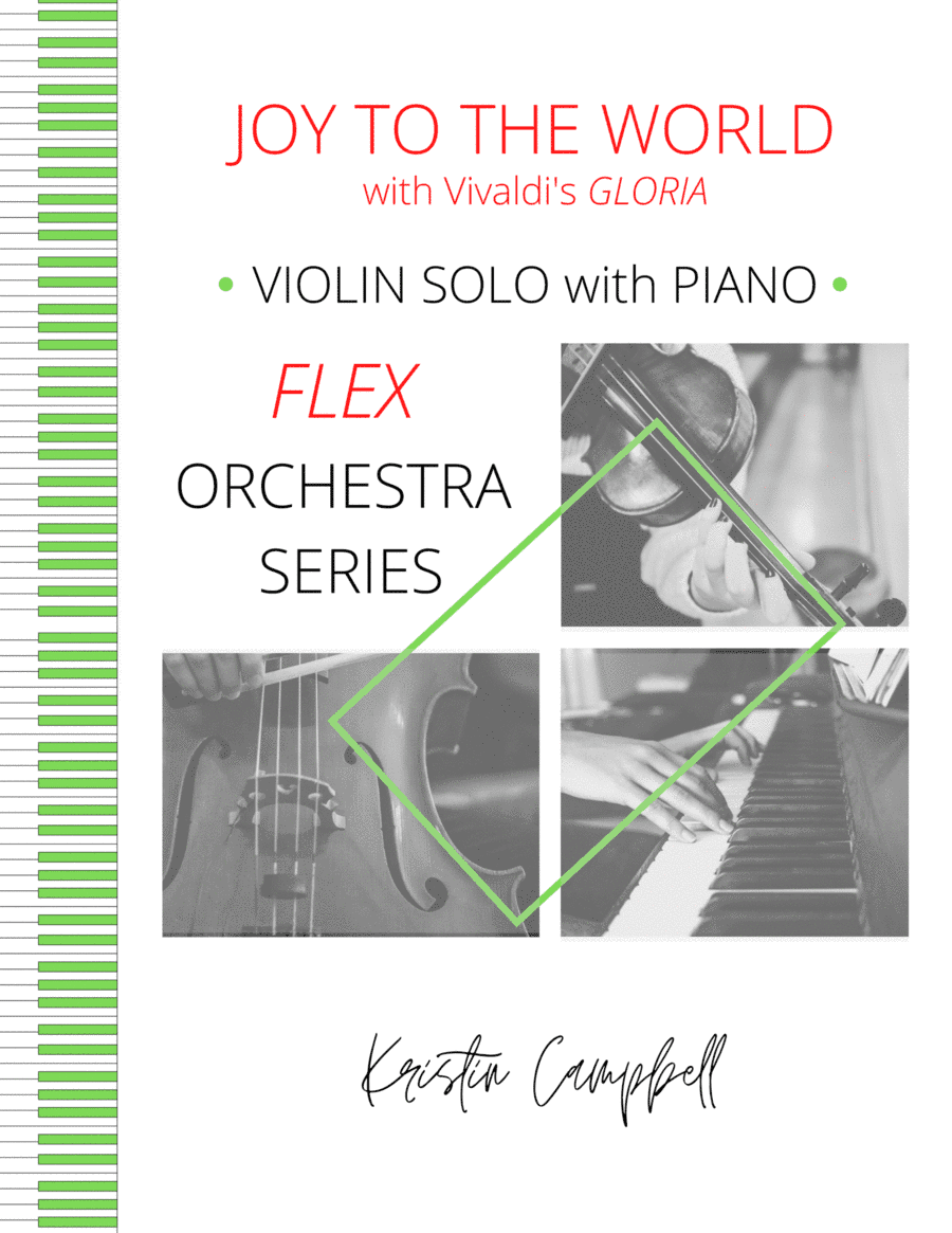 Joy To the World with Vivaldi's Gloria - Violin Solo (arr. Kristin Campbell)
