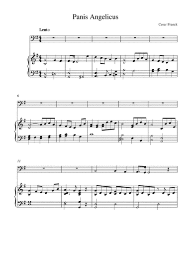 Panis Angelicus (arr. Kaiserin Rebecca)