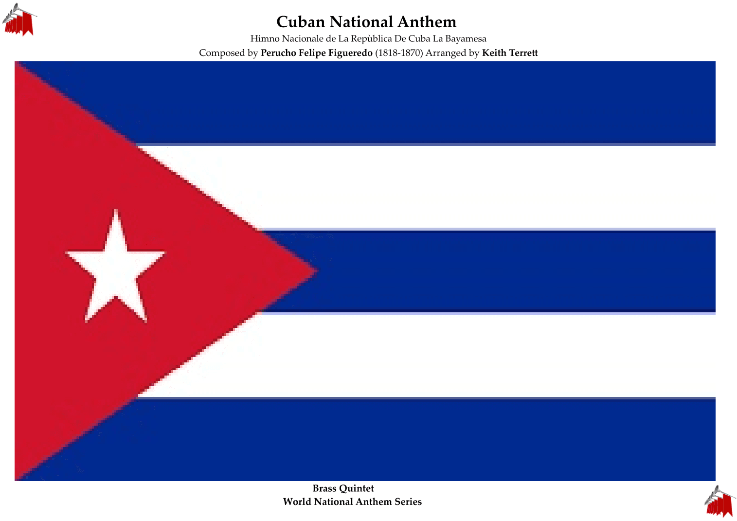 Cuban National Anthem for Brass Quintet (arr. Keith Terrett)