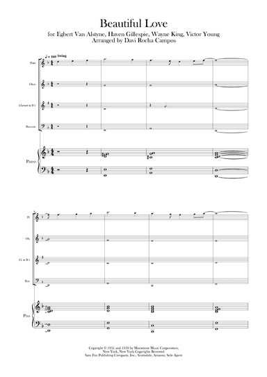 Beautiful Love (arr. Davi Rocha Campos)
