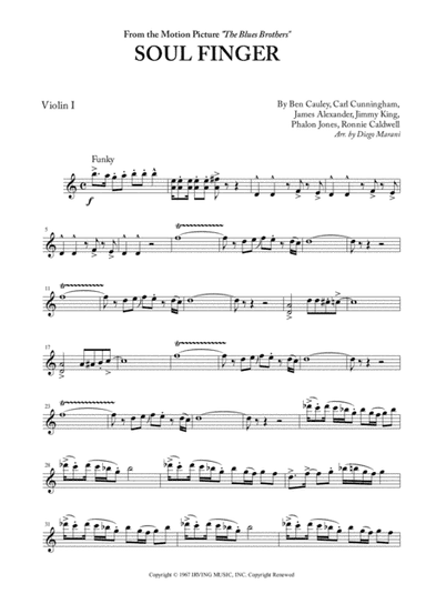 Soul Finger (arr. Diego Marani)