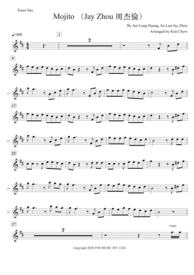 Mojito (arr. Ken Chow)
