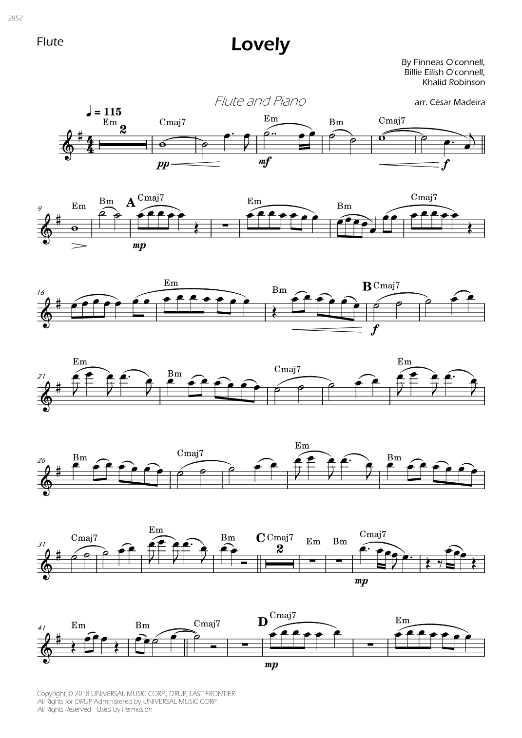 Lovely (arr. César Madeira)