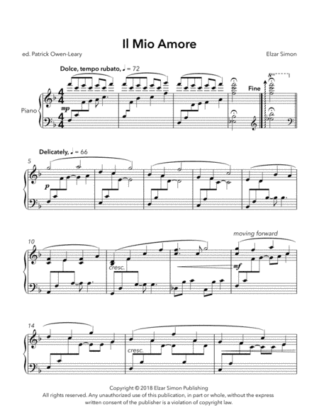 Il Mio Amore by Elzar Simon
