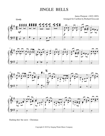 Jingle Bells (arr. Richard Giszczak)