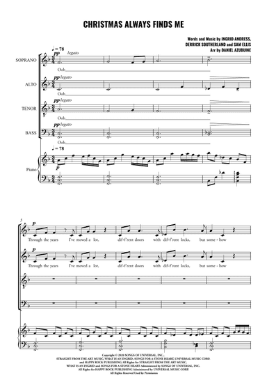 Christmas Always Finds Me (arr. Daniel Azubuine)