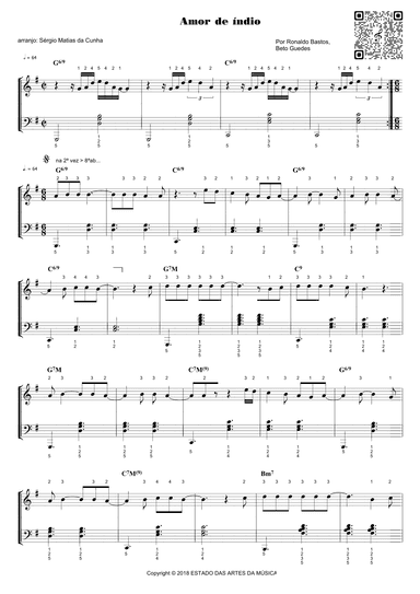 Amor De Indio (indian Love) (arr. Sérgio Matias da Cunha)