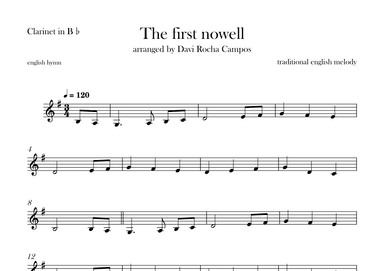 The First nowell (arr. Davi Rocha Campos)