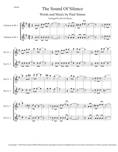 The Sound Of Silence (arr. Kevin Busse)