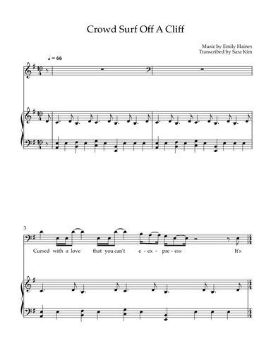 The Soft Skeleton (arr. Sara Kim)