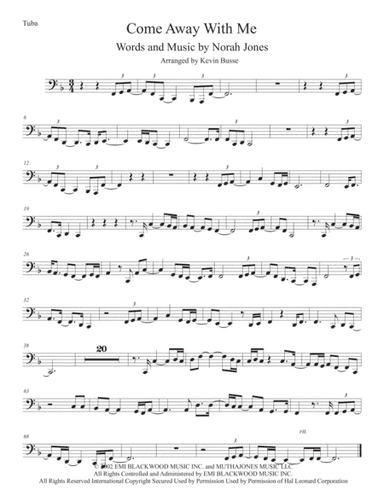 Come Away With Me (arr. Kevin Busse)