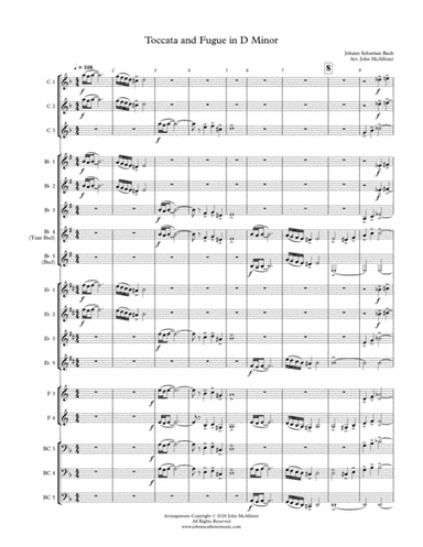 Toccata and Fugue - Adaptable Arrangement (arr. John McAllister)