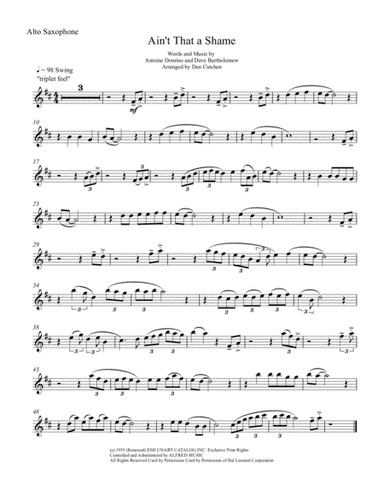 Ain't That A Shame (arr. Dan Cutchen)