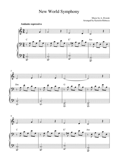 New World Symphony (arr. Kaiserin Rebecca)