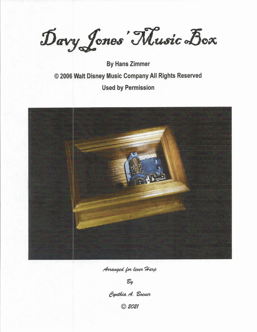 Davy Jones (arr. Cynthia A. Boener)