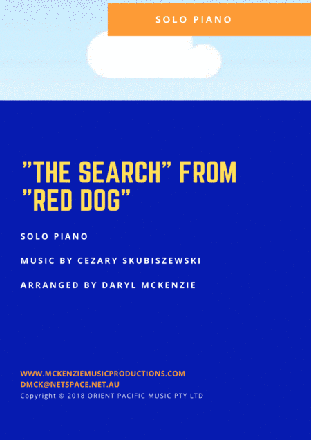 The Search (arr. Daryl McKenzie)