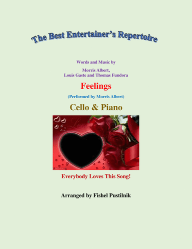 Feelings (?dime?) (arr. Fishel Pustilnik)